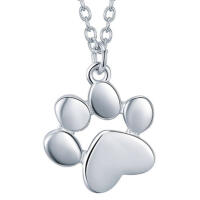 Necklace paw