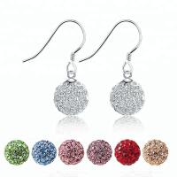 Special ball earrings made of 925 silver available in...