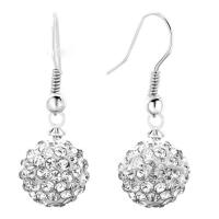 Special ball earrings made of 925 silver available in...