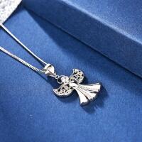 Pendant angel with heart