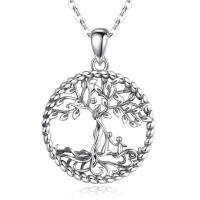 Tree of Life Pendant with Mother Nature and Two Children...