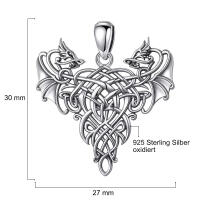 Pendant Celtic knot with dragon
