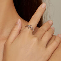 Exceptional Anchor Ring made of 925 Silver Maritime Beauty