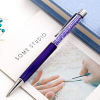 Purple Pantercats collector ballpoint pen with zirconia...