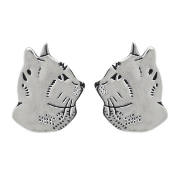 Stud earrings cats