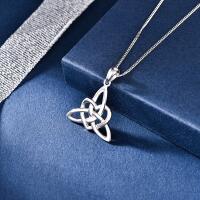 Extraordinary triskele with 925 silver knot pendant ♥ Love