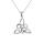 Extraordinary triskele with 925 silver knot pendant ♥ Love
