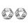 Verzaubernde Dreieck Knoten Ohrstecker aus 925 Silber rhodiniert